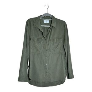 Babaton by Aritzia Sculpted Minimalist Shirt – Effortless Elegance Sz M